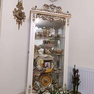 بوفه چوبی سفید