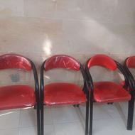 میز ناخن صندلی سرشور باکس کمد میز آرایش 6 عدد صندلی ساعت