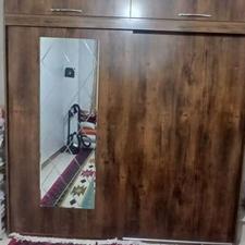 کمد دیواری درب ریلی