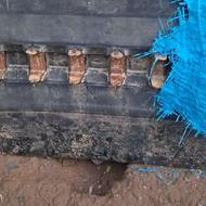 2عددلاستیک شنی کمباین