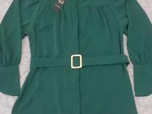 شومیز سبز زمردی برند AGUMAN (کمربنددار) - مناسب سای در شیپور