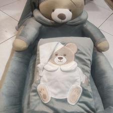 تشک فانتزی مدل خرسی رنگ طوسی