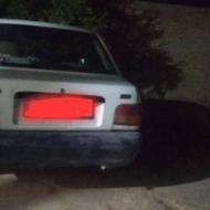 پراید 77 رنگ سفید بدون عیبو ایراد