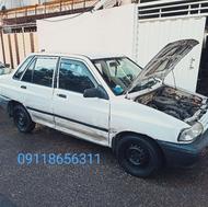 پراید مدل 82 بیمه یک سال