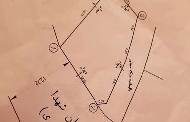 فروش زمین مسکونی 170 متر در خیابان شهدا