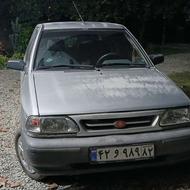 پراید صبا نقره ای 87