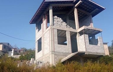 ویلا دوبلکس نیمه ساخت