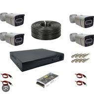 فروش ویژه پک اقتصادی دوربین مداربسته 4 عددی با لوازم کامل