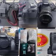 دوربین کنون 800 دی با لنز 18 به 135 ، نو!