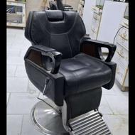 صندلی آرایشگاه تمام چرم vip ساخت ایتالیا تخت شو