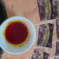 پودر زعفران با پوره زعفران