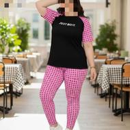 ست تیشرت و شلوار سایز بزرگ