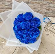 دسته گل روبانی و شاخه گل