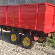 تریلی پشت تراکتوری 5 تن دو محور عقب اقساطی