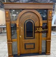 درب ضد سرقت روکش راش:”کدLC124”/نما کامپوزیت ضدسرقت