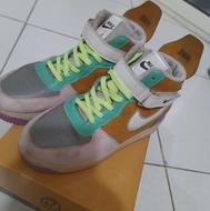 کفش کتانی ساق بلند سایز 39