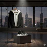 پکیج شنل خز سفید venit+کفش emto.پرداخت و تحویل درب منزل