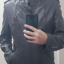 کاپشن چرم طبیعی گوسفندی