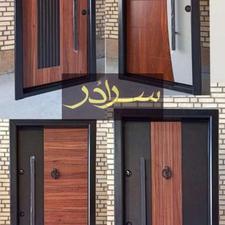 درب ضد سرقت اتاق درب اتوماتیک نرده **استیل828 ! cm ضدسرقت