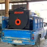 دیگ ابگرم گلخانه خیار دیگ آبگرم گلخانه شلیل حسنپوری