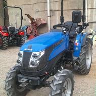 تراکتور باغی شالیزاری همراه با رتوری و دیسک