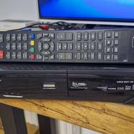 گیرنده دیجیتال i.class آی کلس k9k9 فول HD و تلویزیون 21 LG