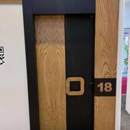 درب ضد سرقت دو لنگه مدرن:”کدLC167”/پنجرهUPVC ضدسرقت