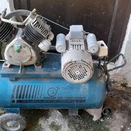 پمپ باد دو سیلندر ایتالیا 150 لیتر