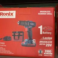دریل پیچ گوشتی چکشی شارژی براشلس رونیکس مدل 8900