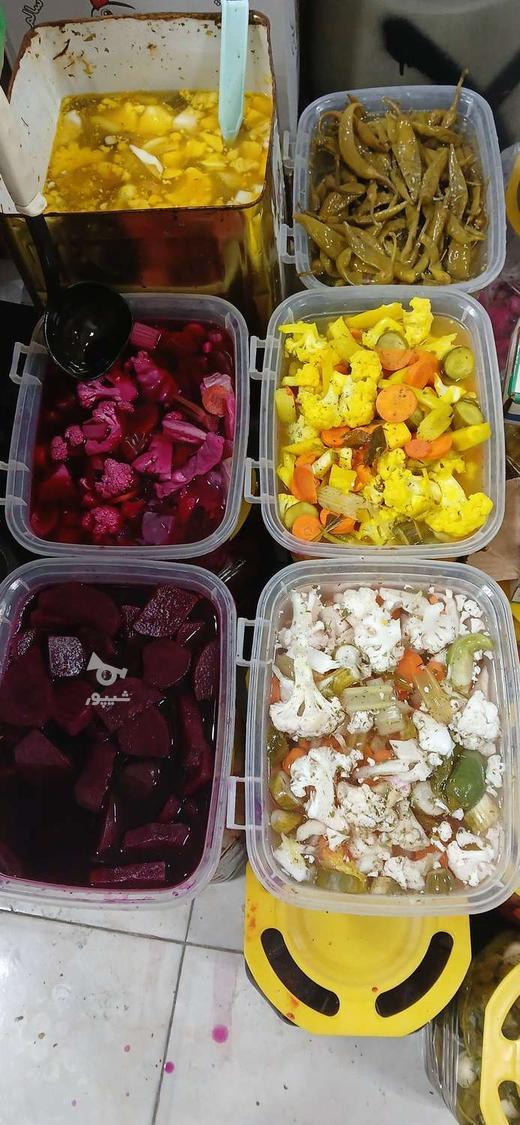 ترشی گل کلم خوشمزه خانگی وزن بالا ده کیلو پخش