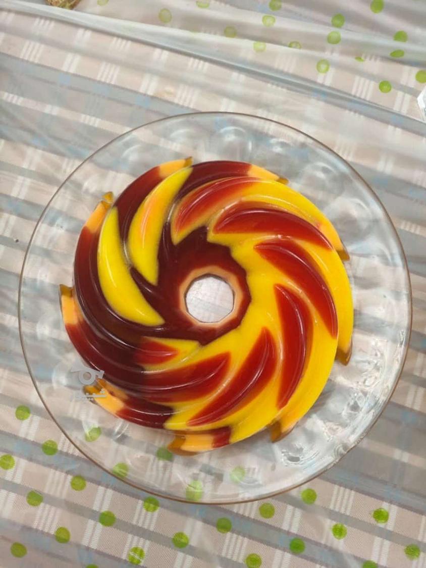 ژله ودسر فینگر فود خانگی