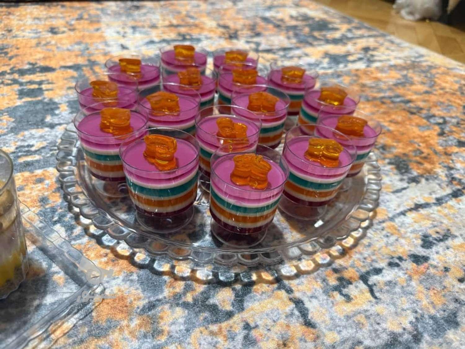 ژله ودسر فینگر فود خانگی