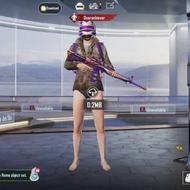 اکانت پابجی لول 50 الیت پس داره اسکین گان زیاد داره