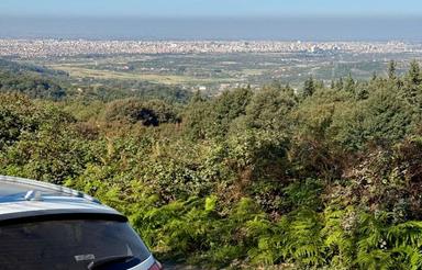 فروش زمین 500 متر در تنگ لته با چشم انداز شهر