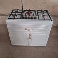 اجاق گاز شیشه ای ام دی اف