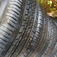 اگزوز حرفیی لاستیک پیکان پژو با رینگ