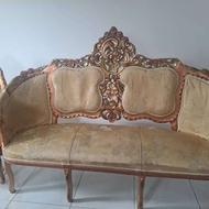 فروش مبل سلطنتی همراه بوفه و دراور