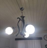 لوستر سه شعله کاملا سالم