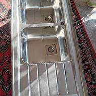 سینک استیل البرز یک ماه کار کرده