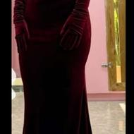 لباس مجلسی پرنسسی مخمل