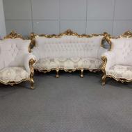 مبلمان سلطنتی 9نفره استیل کلاسیک نو