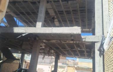 فروش زمین دوکله 110 متری با پروانه ساخت 2طبقه