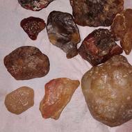 انواع سنگهای جاسپروعقیق و..تراش نخورده..