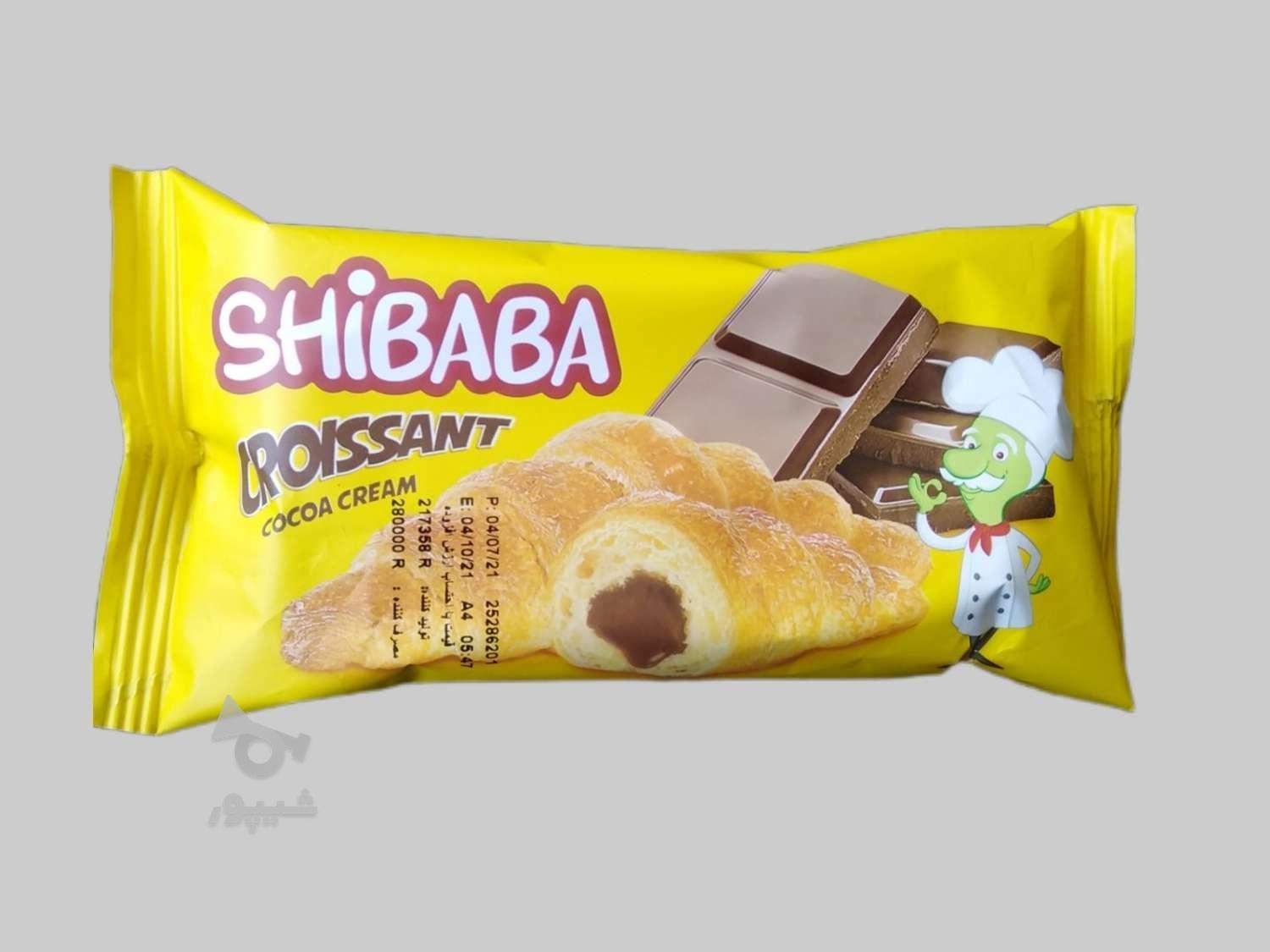 کیک کروسان شیبابا