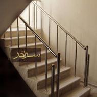 درب ضد سرقت:/“کدLC205”/نرده استیل شیشهای ضدسرقت