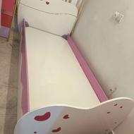 تخت خواب یک نفره دخترانه
