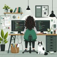 برنامه نویس و طراح سایت هستم