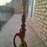 قلیان چوبی.