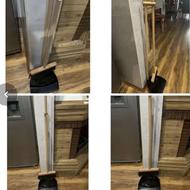 جارو خاک انداز طرح زاراهوم دسته چوبی بلند