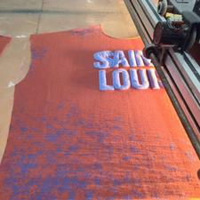 شابلون زن و کارگر ماهر برای کارگاه چاپ پوشاک